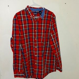 Chaps long sleeve button up shirt
